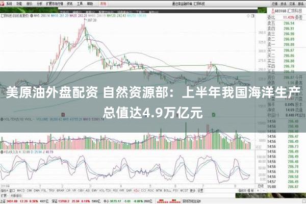 美原油外盘配资 自然资源部：上半年我国海洋生产总值达4.9万亿元