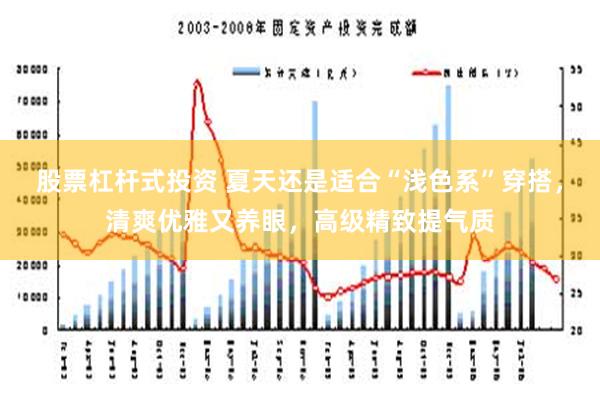 股票杠杆式投资 夏天还是适合“浅色系”穿搭，清爽优雅又养眼，高级精致提气质