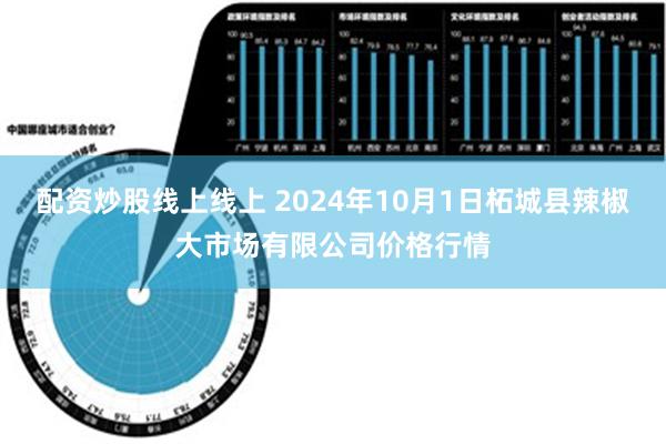 配资炒股线上线上 2024年10月1日柘城县辣椒大市场有限公司价格行情