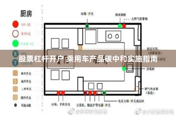 股票杠杆开户 乘用车产品碳中和实施指南